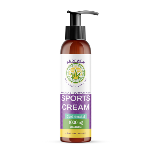 1000mg CBD Sports Cream (Menthol)